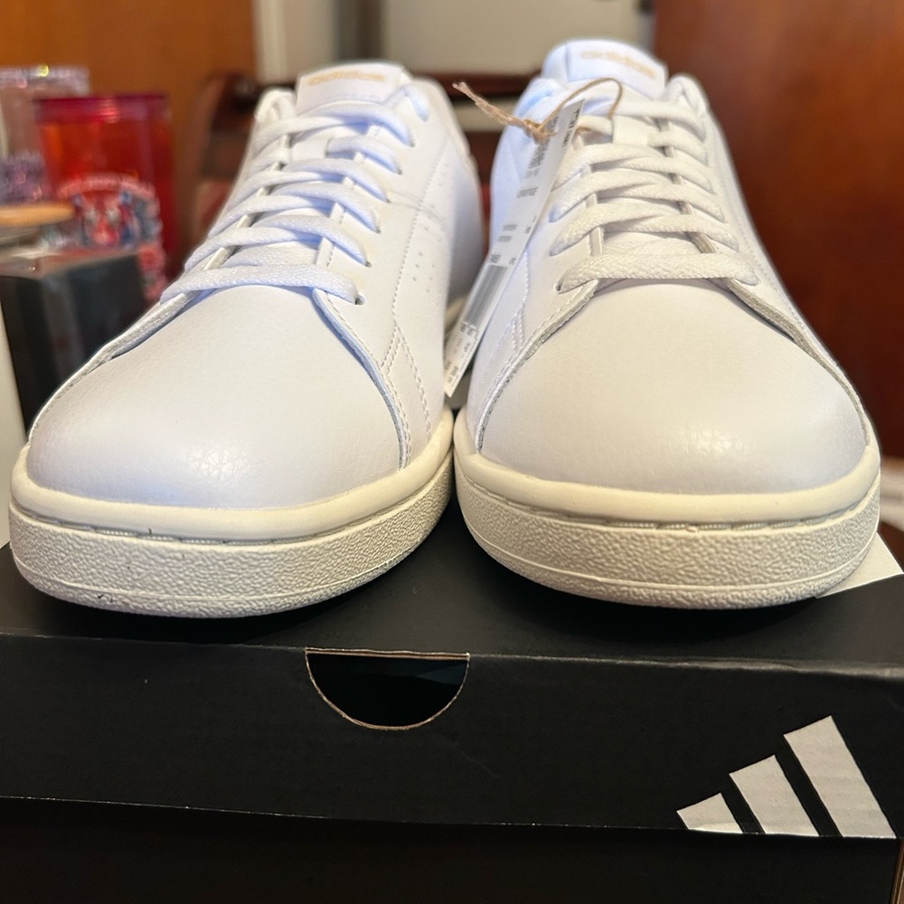 Adidas Women's White Athletic Sneakers